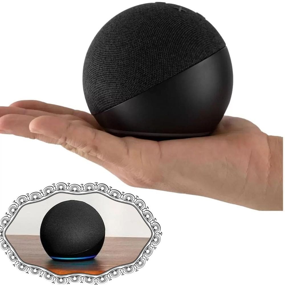 Smart Echo Dot Geração Assistente Virtual Controle Por Voz