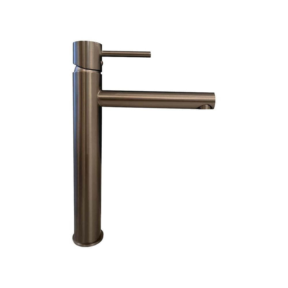 Torneira Monocomando Bica Alta Redonda Gun Grey Rtl 01