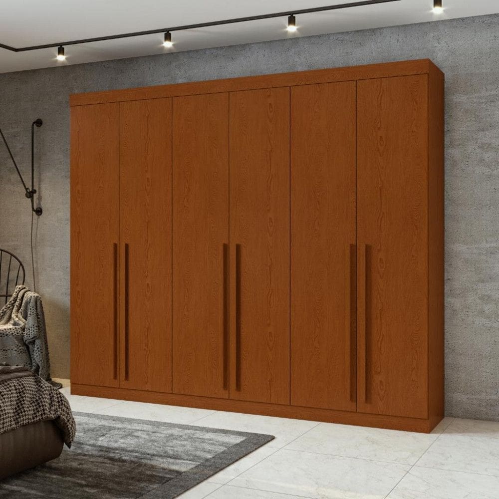 Guarda Roupa Casal 6 Portas Bertha Lopas