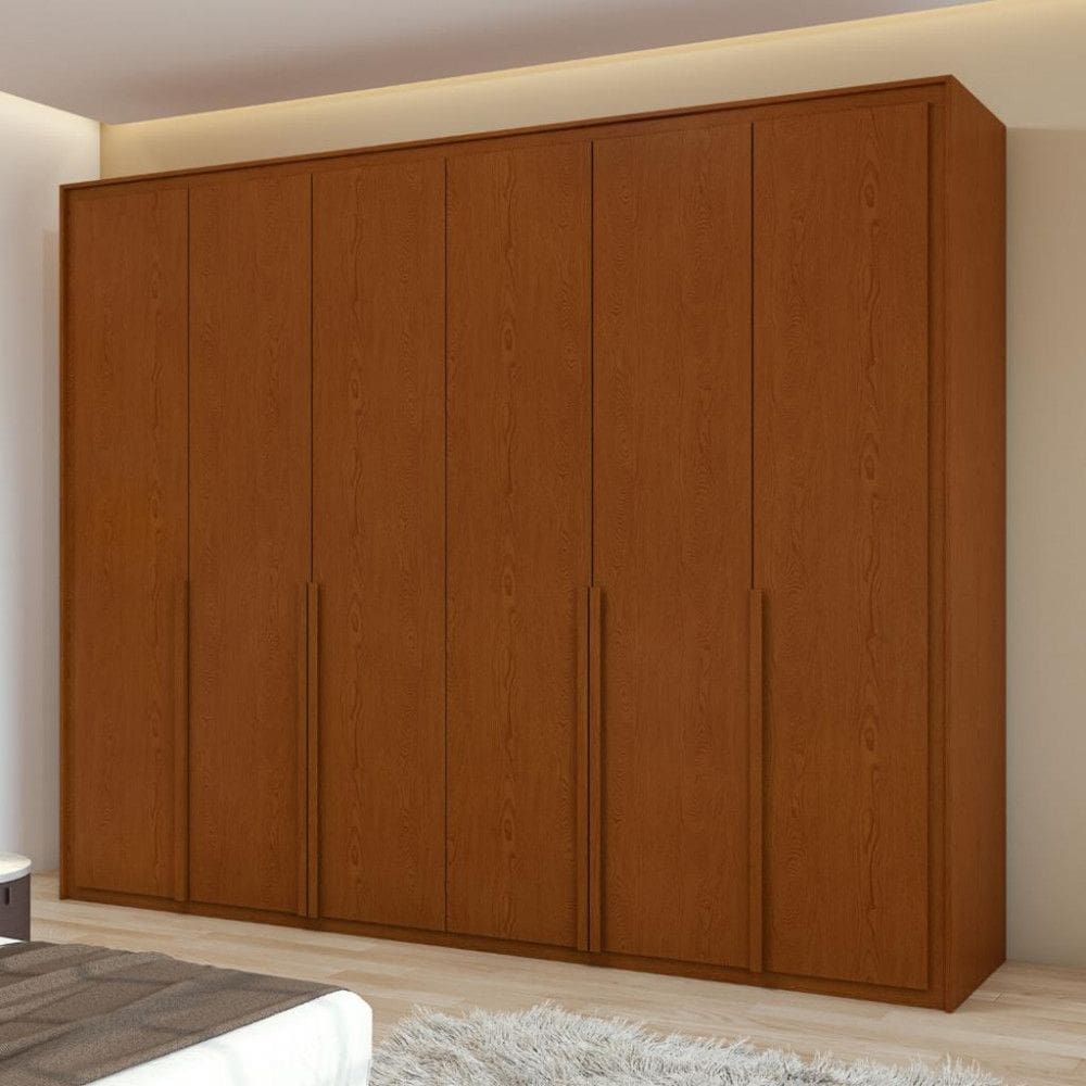 Guarda Roupa Casal 6 Portas 100 MDF Imperatore Lopas
