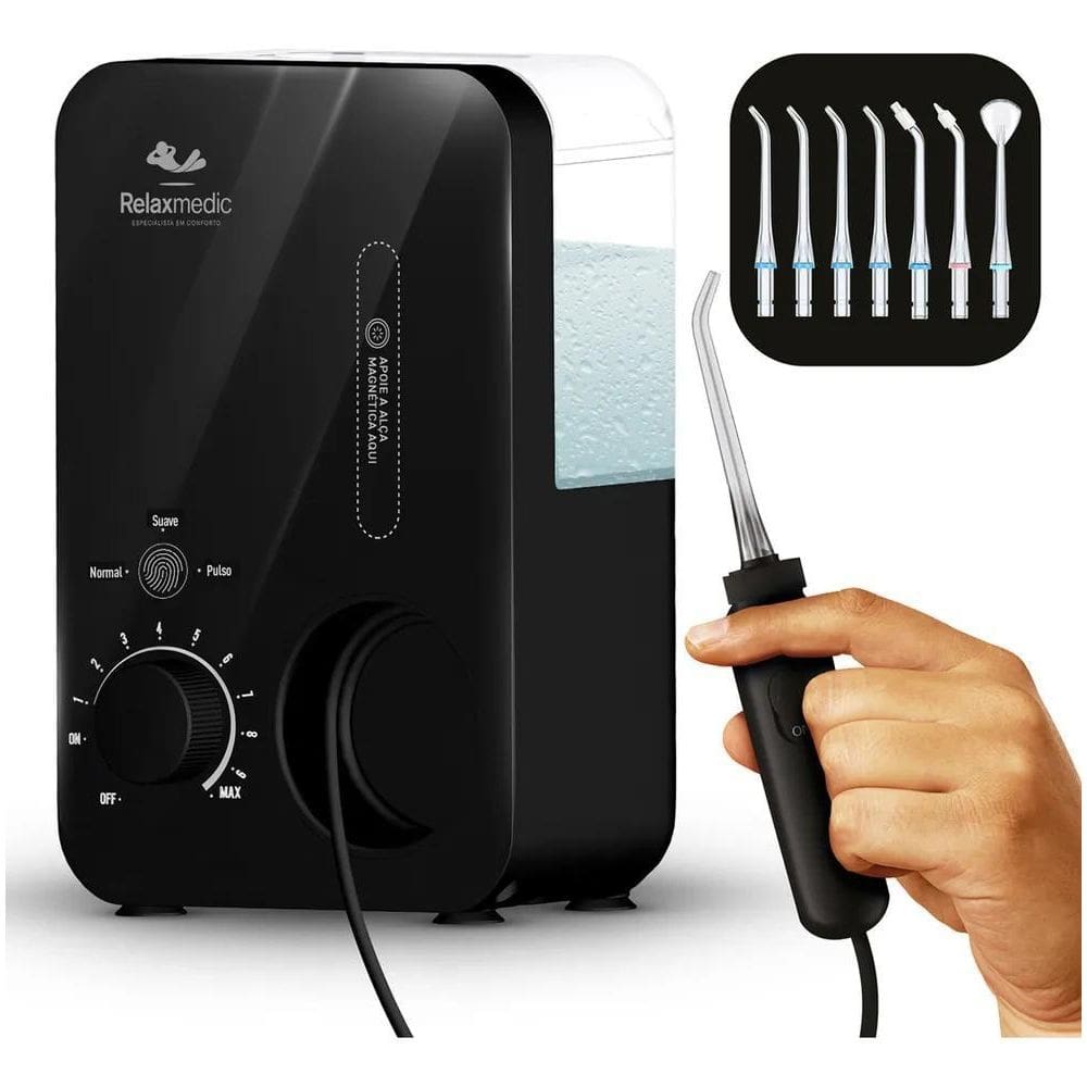 Irrigador Oral Limpador Bucal Dental Jet Clean Relaxmedic Co