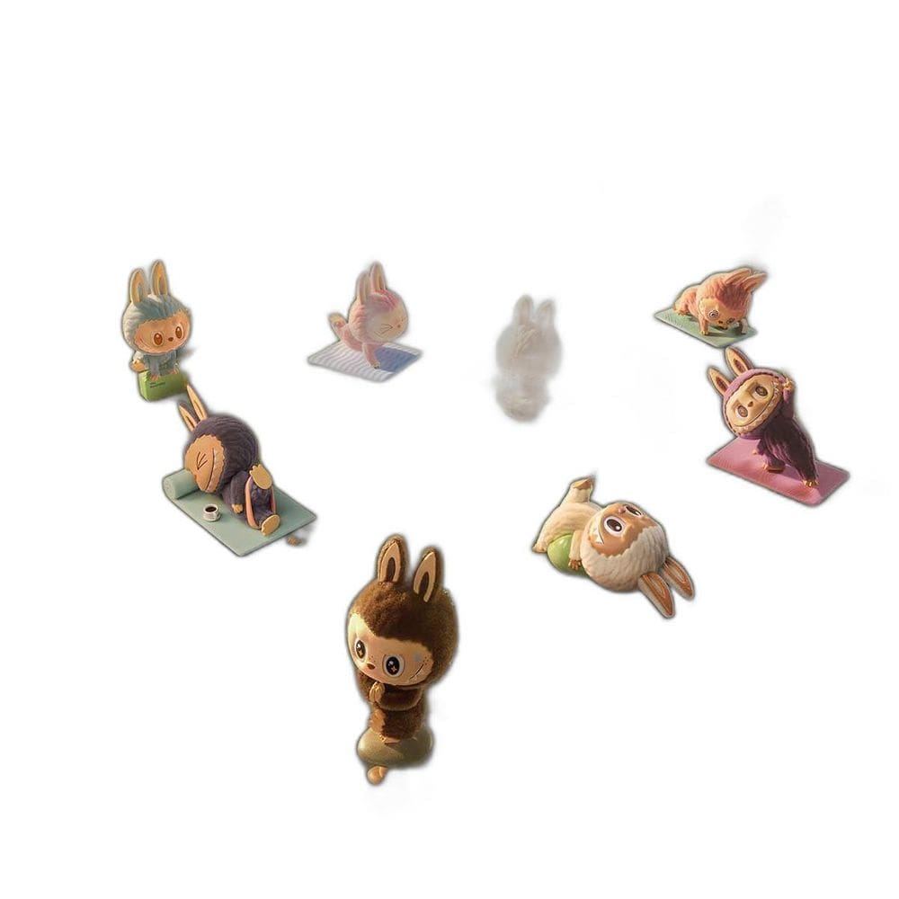 Labubu Lazy Yoga Surpresa - Popmart