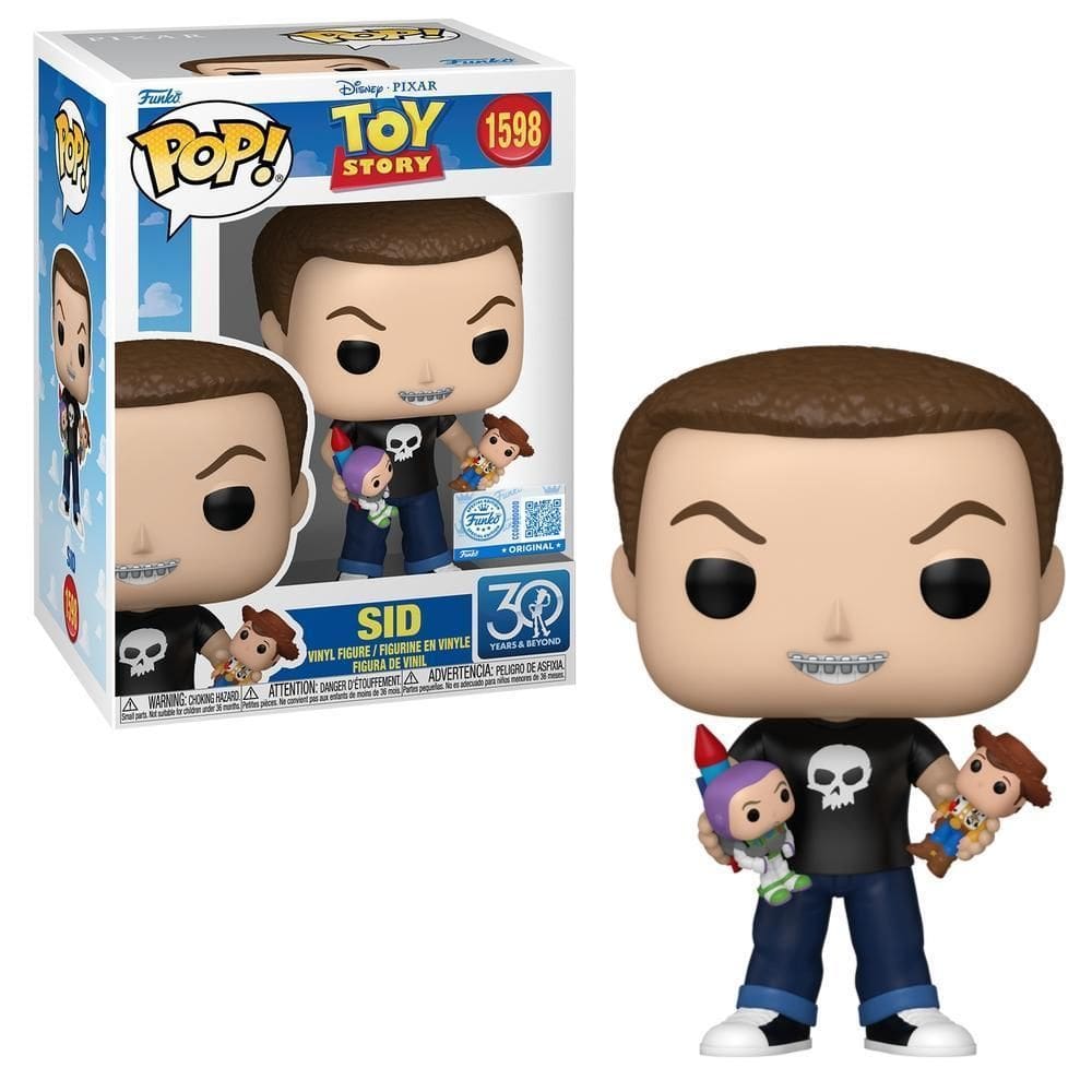Boneco Funko Pop Disney Toy Story 30 Anos - Sid