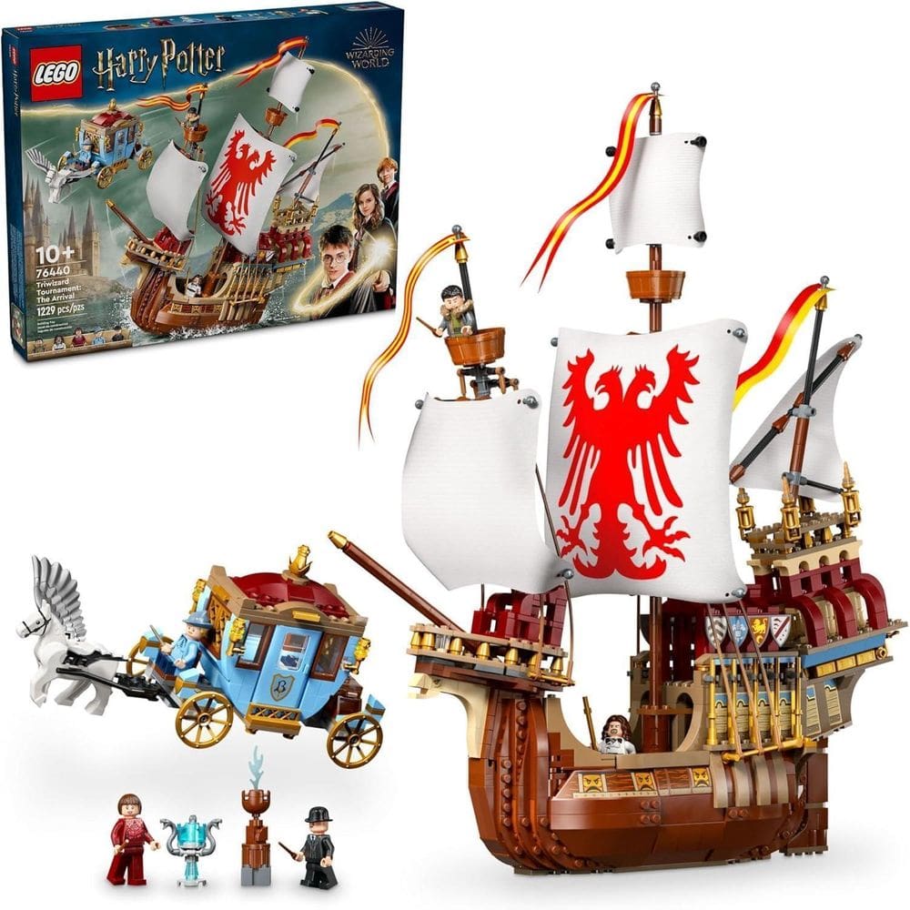 Lego 76440 Harry Potter Torneio Tribruxo: A Chegada