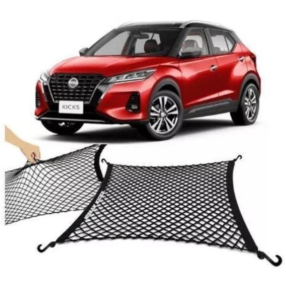 Rede Poliéster Elástica Porta Malas Universal Nissan Kicks