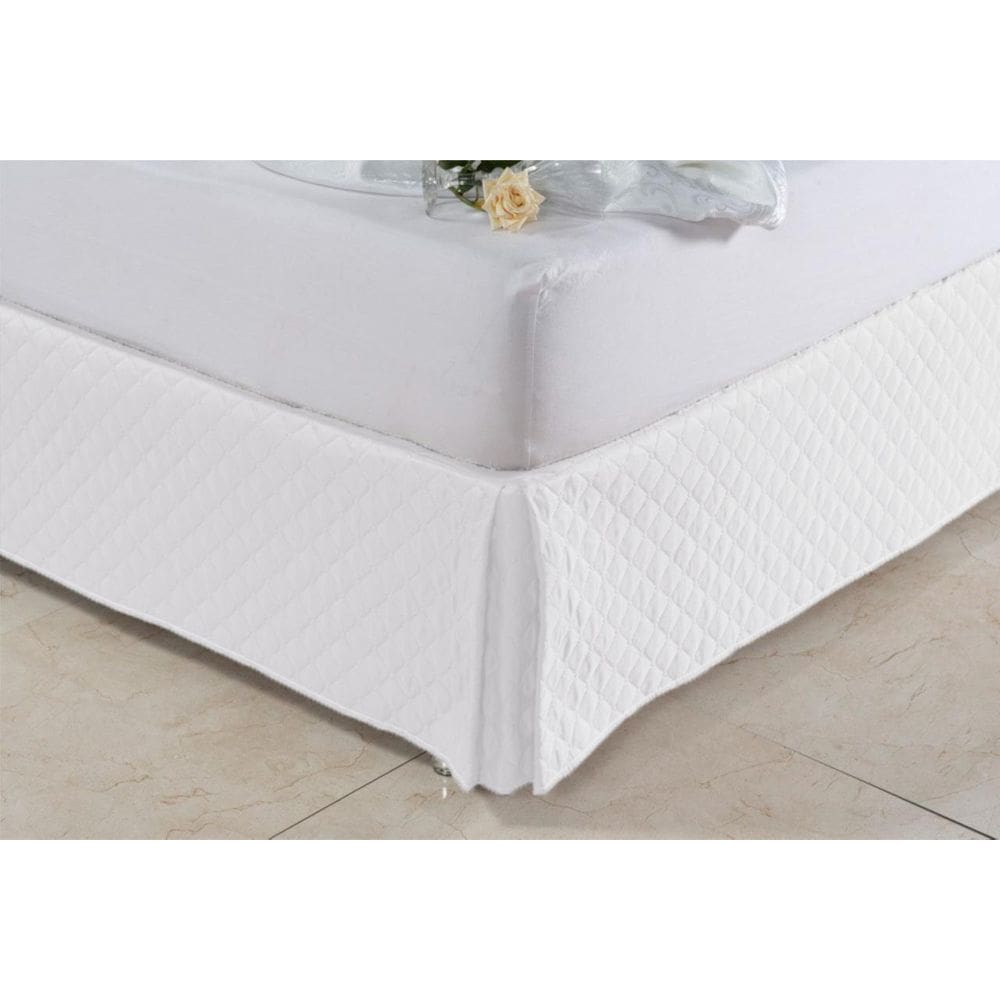 Saia Box Matelada Ultrassonica Para Cama Solteiro King 110Cm