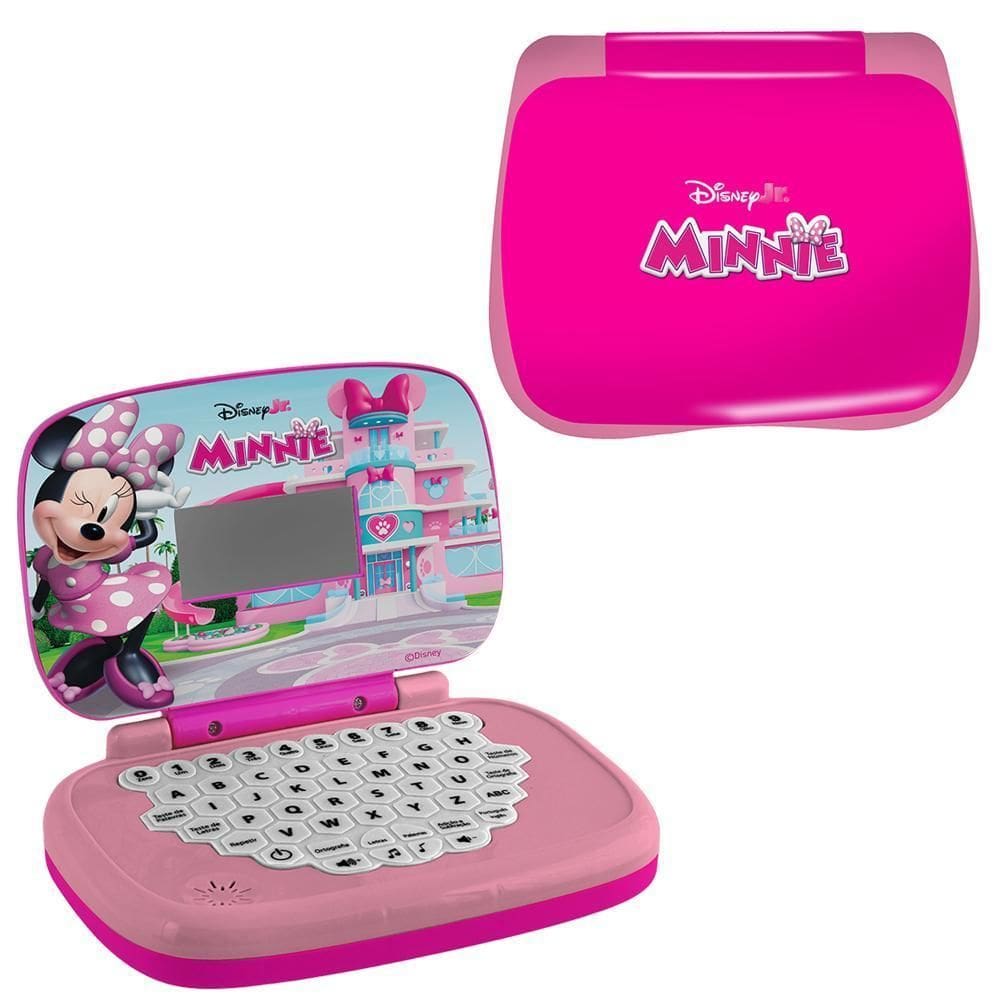 Laptop Infantil Educativo Candide Minnie Bilíngue