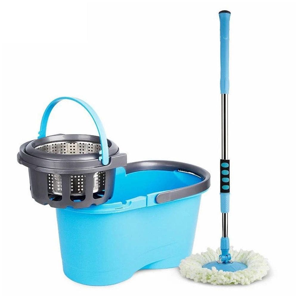 Balde Esfregao Mop 360 Perfect Pro Cabo 1,60 Com 3 Refis