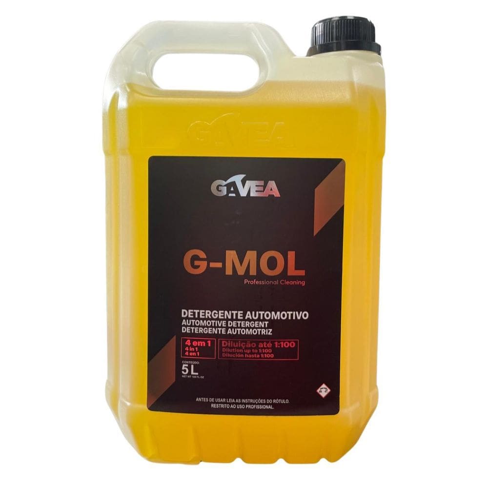 Detergente Automotivo 4 Em 1 G-Mol 1:100 5L Gávea Química