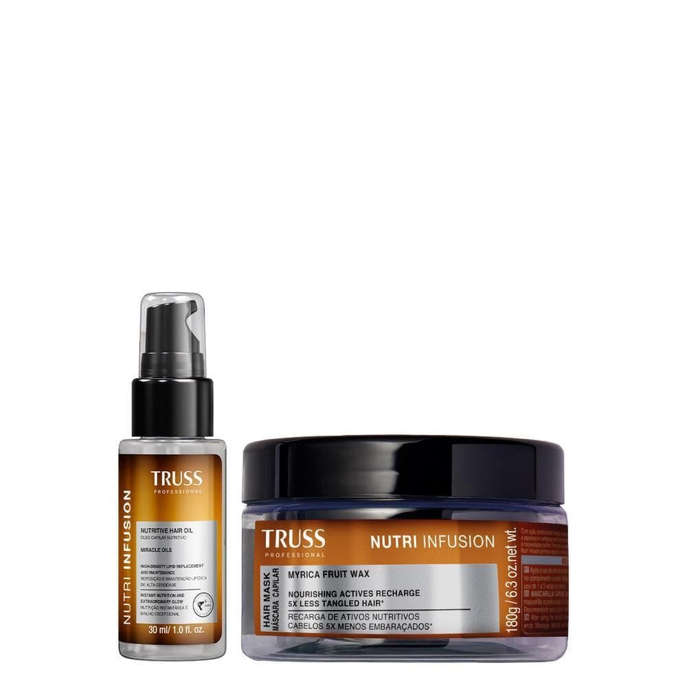 Truss Nutri Infusion Kit Máscara Capilar E Óleo 30Ml