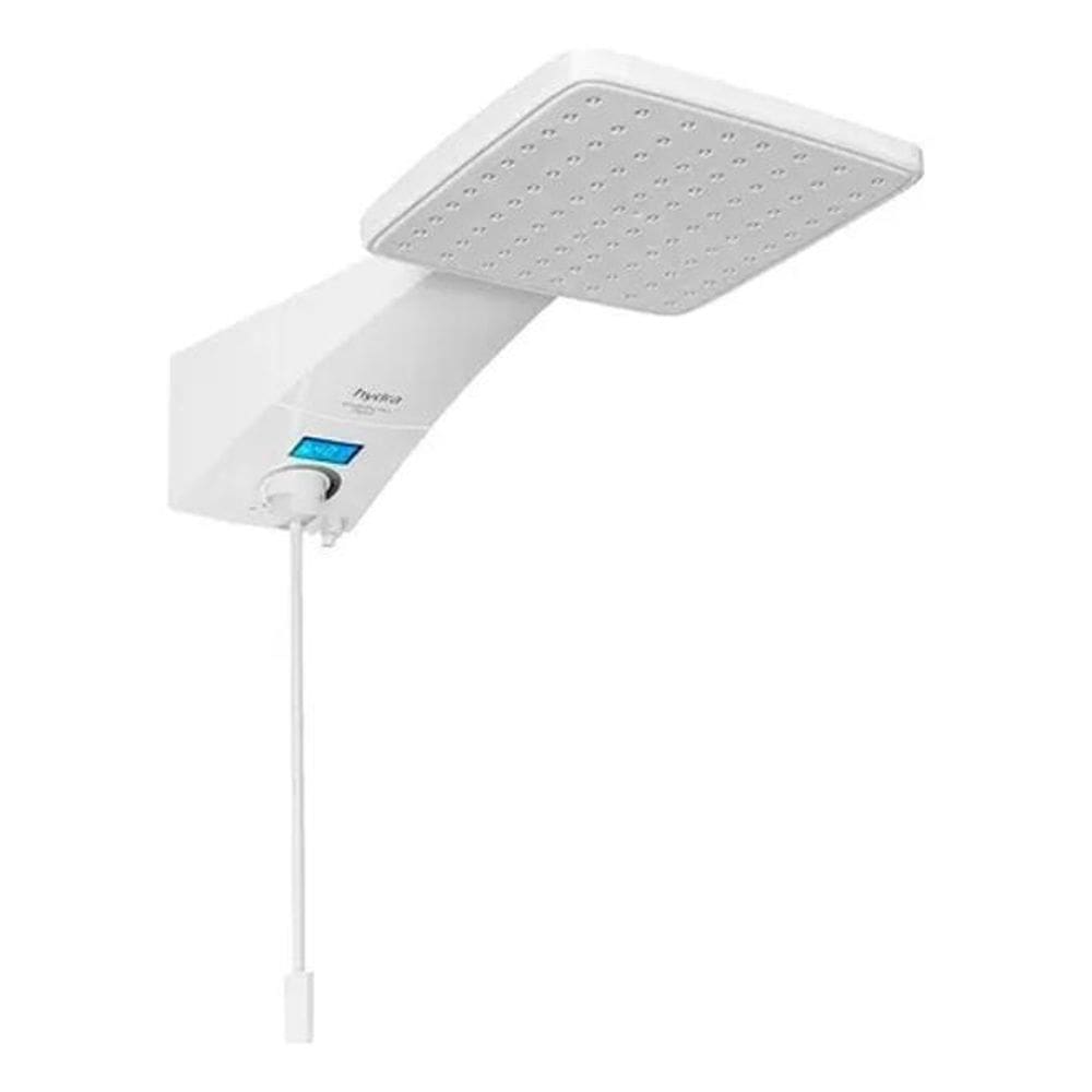 Ducha Chuveiro Elétrico Digital Quadratta Plus Hydra Branco