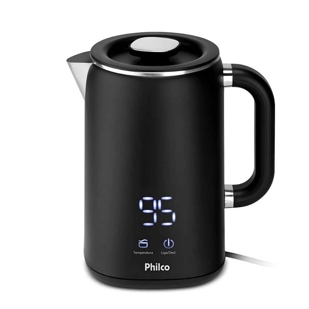 Chaleira Elétrica Digital Philco 1,8L Pch18B Preto 127V
