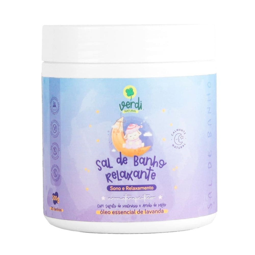 Sal De Banho Relaxant Vegano C/Sal De Magnésio Verdi Natural
