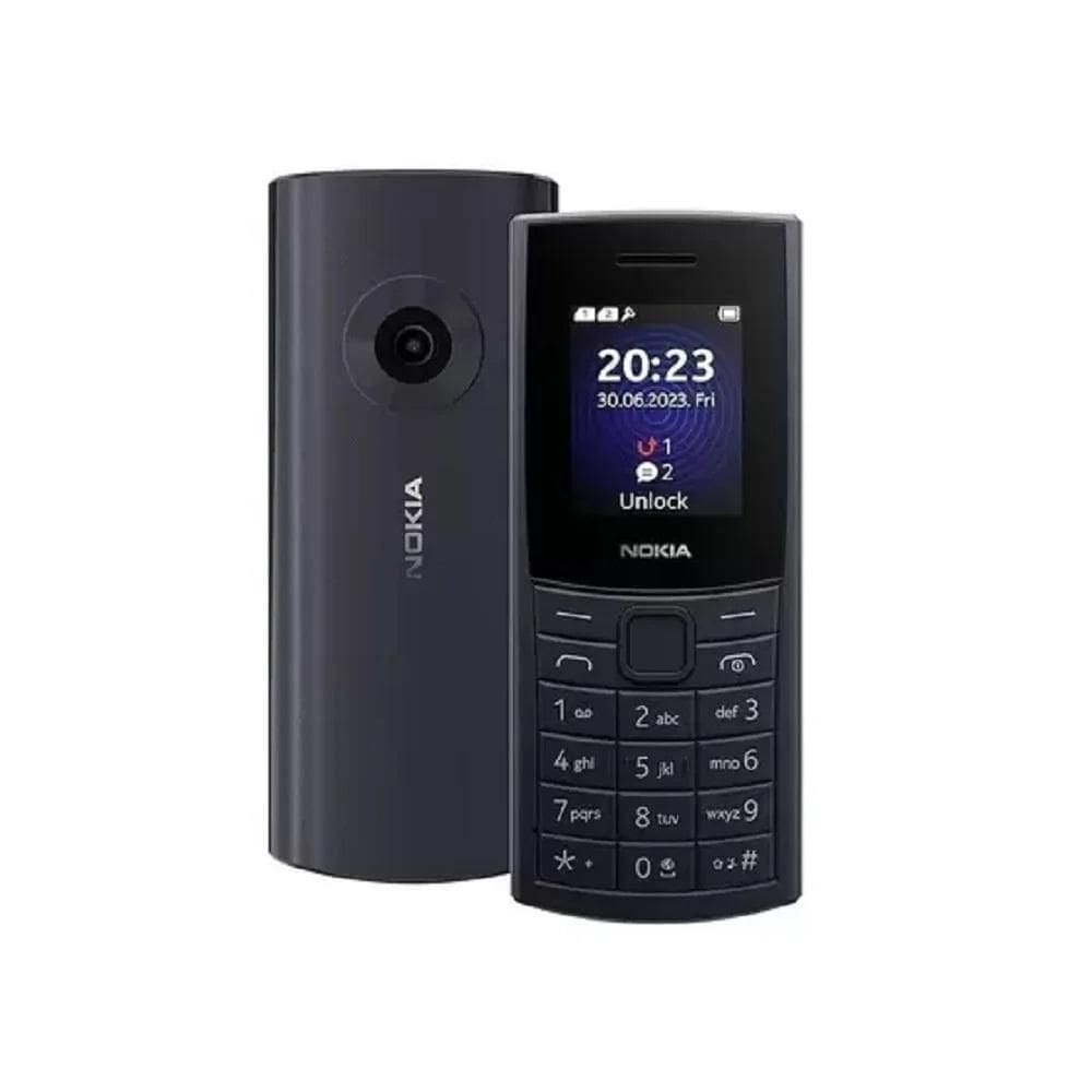 Celular Nokia 110 4G Câmera Mp3 Tela 1.8 -150 Lg Sams Preto