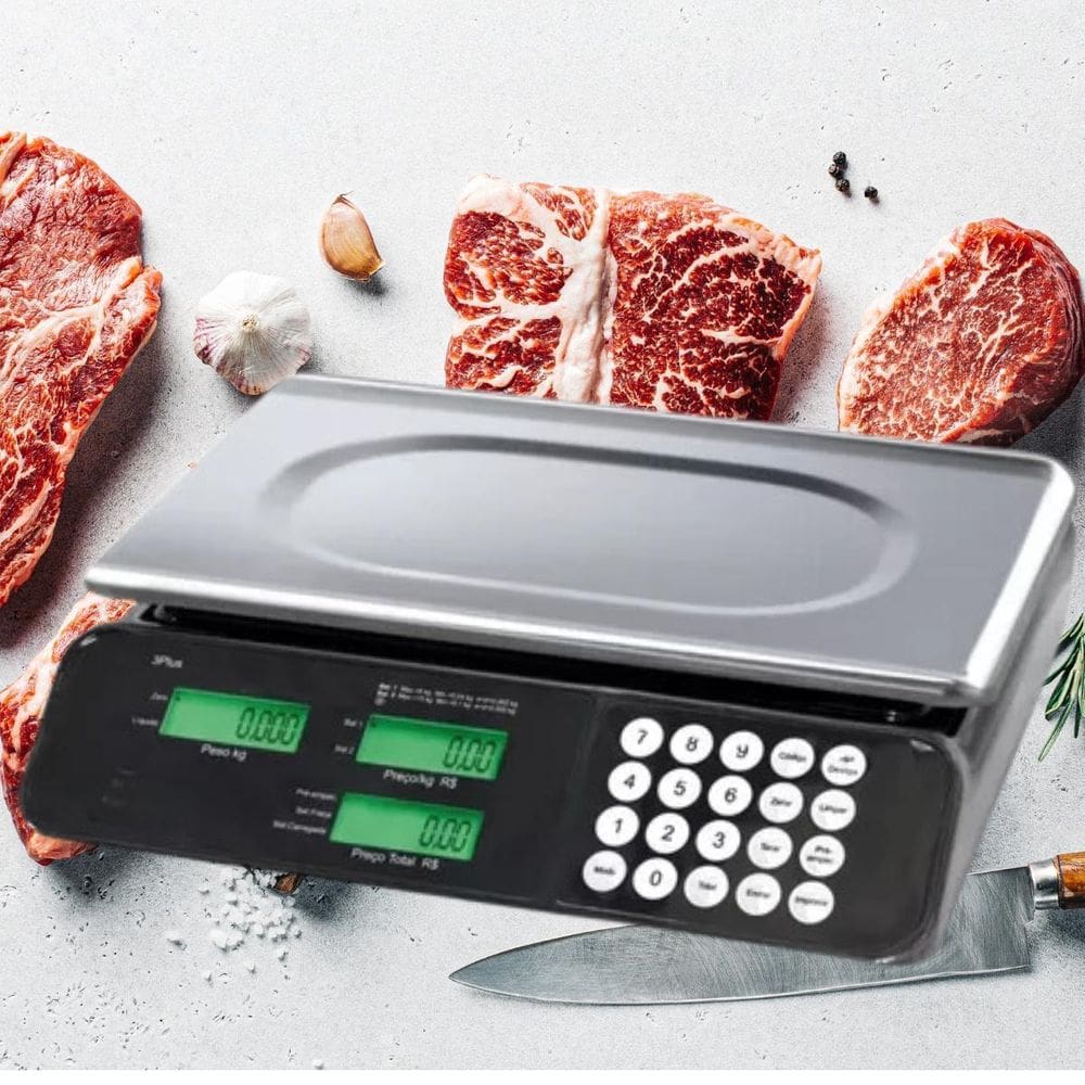 Balança Comercial 32Kg Alta Precisão Ideal Para Comércio