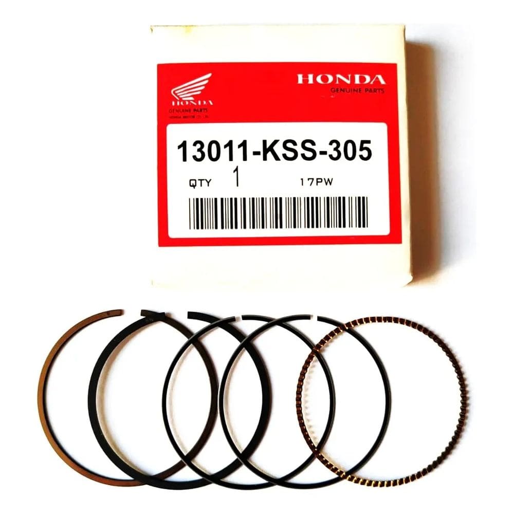Honda Biz125 Jogo Anéis Pistão STD Genuíno 13011KSS305
