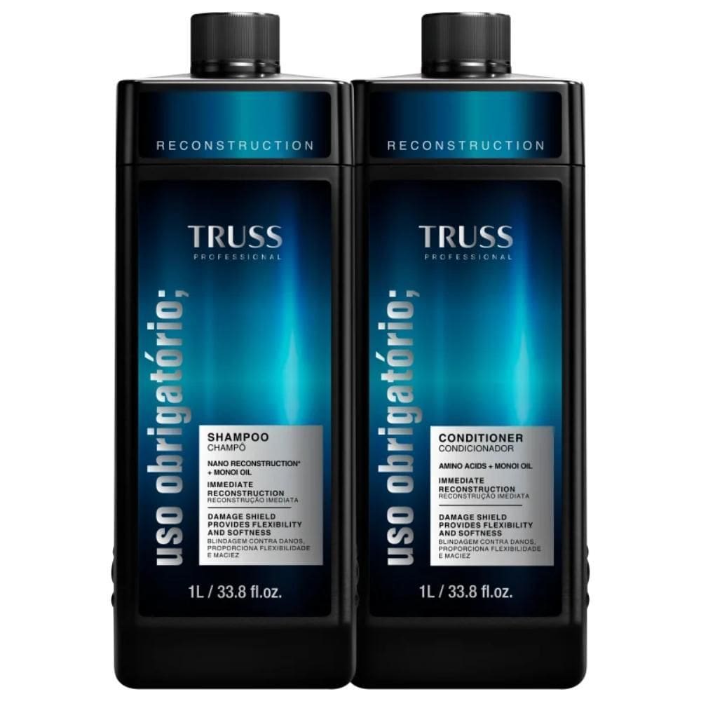 Kit Truss Uso Obrigatório Reconstruction Duo Salon 1 Litro