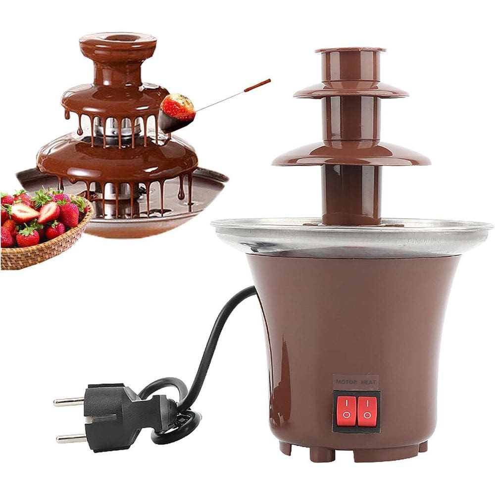 Super Máquina Fondue Chocolate Cascata 220V Profissional