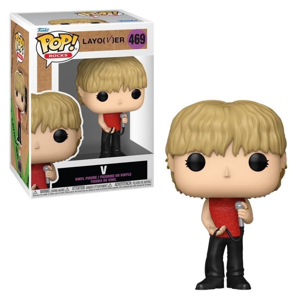 Boneco Funko Pop Rocks Bts - V  Love Me Again