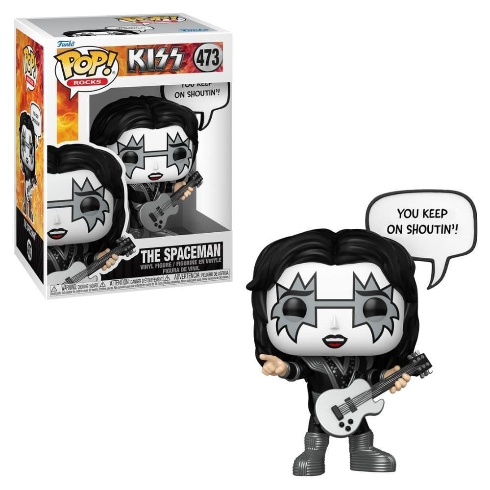 Boneco Funko Pop Rocks Kiss - Ace Frehley  The Spaceman