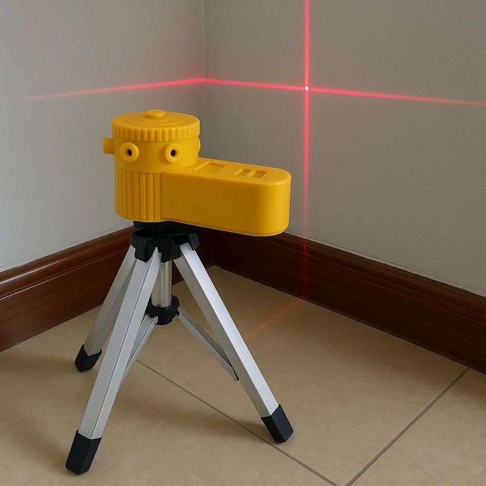 Nível A Laser 360 De Precisão Bom Para Obras E Reformas