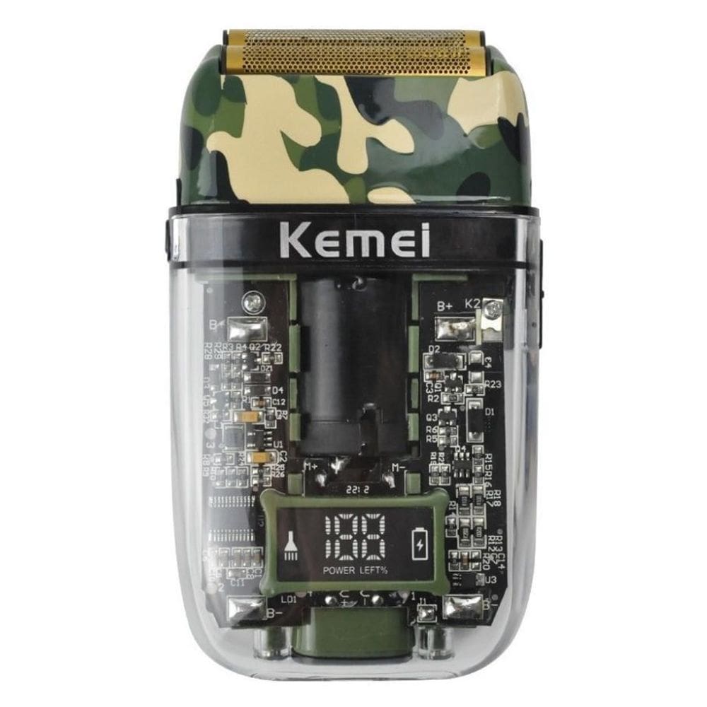 Maquina Shaver Barbear Profissional 5W Kemei Km Tx7