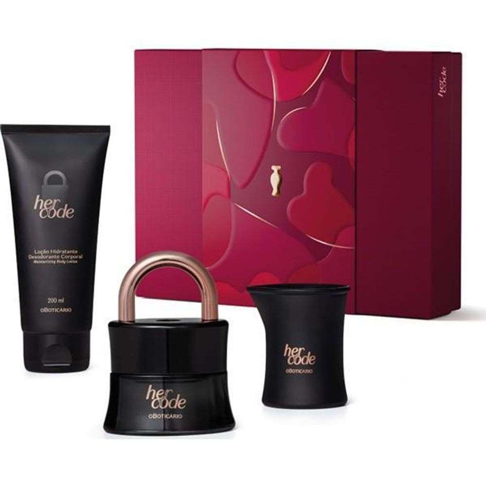 Presente Feminino Kit Perfume Her Code O Boticário