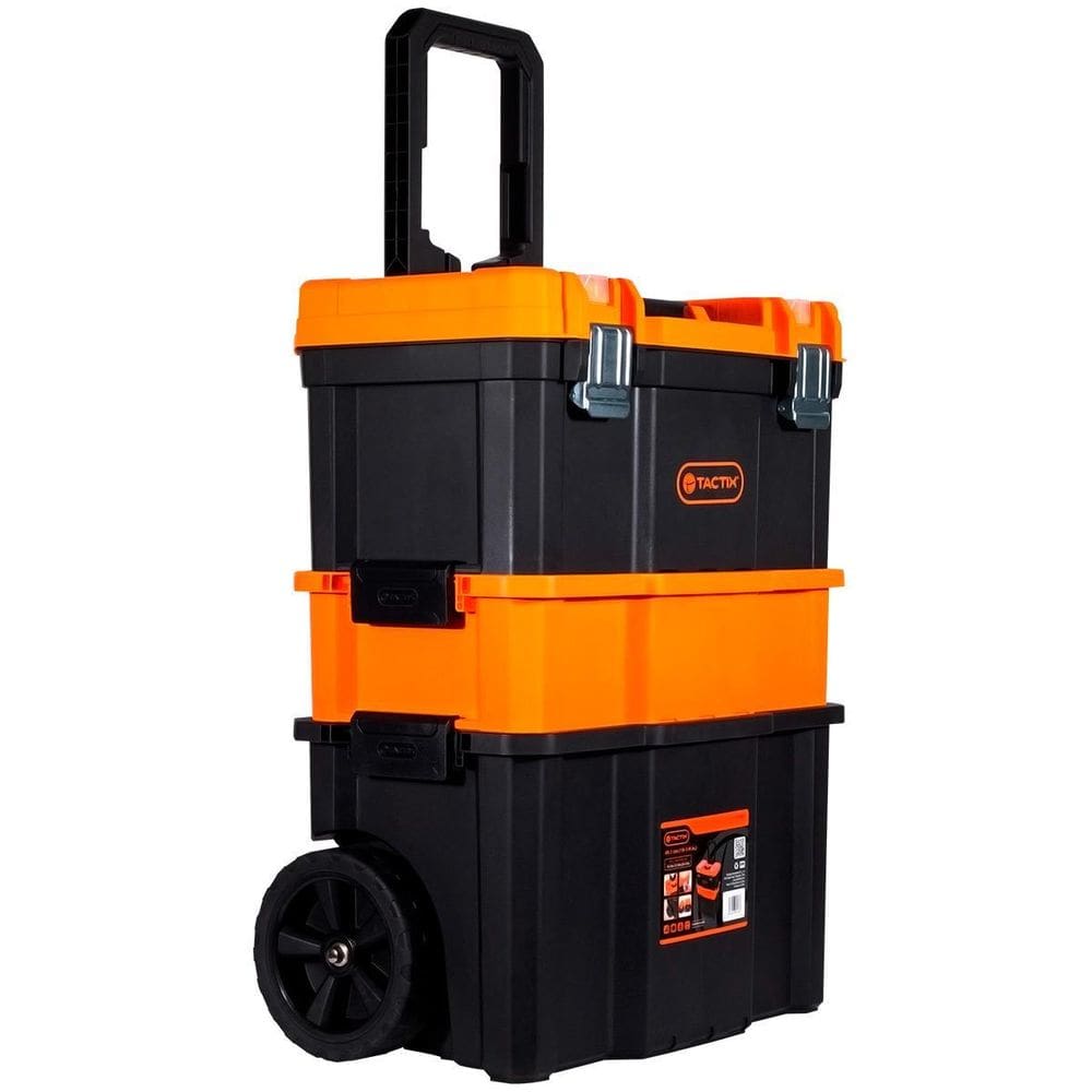 Caixa De Ferramenta Modular - 3 Em 1 - Com Rodas - 583,0004