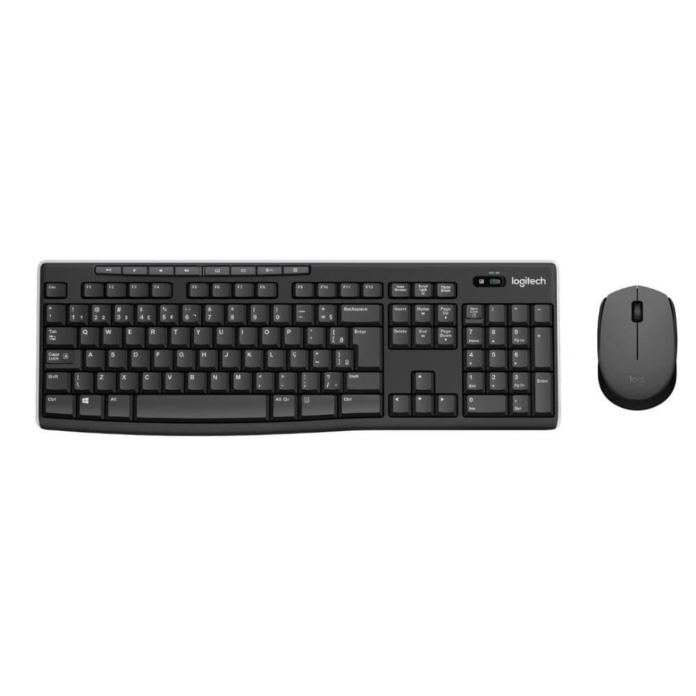 Kit Teclado E Mouse - Teclado K270 + Mouse M170 Logitech