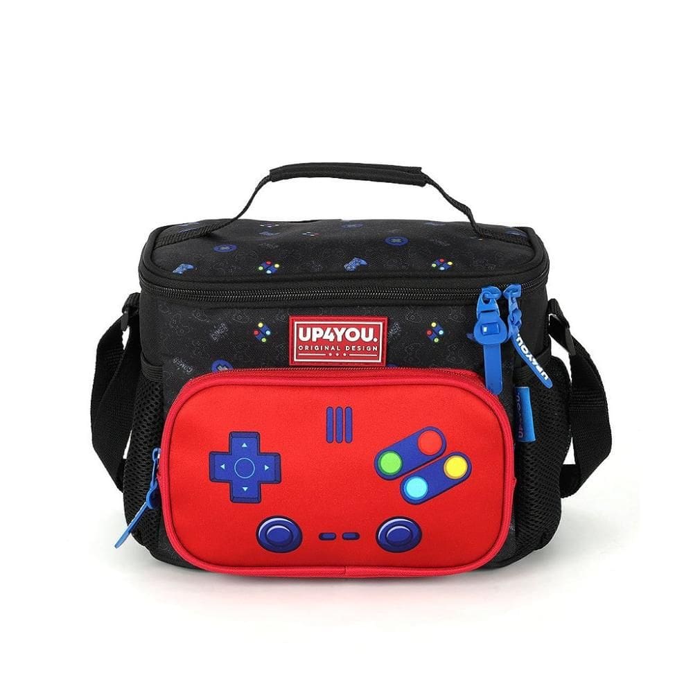 Lancheira Escolar Luxcel Up4You Game Ctrl Preto