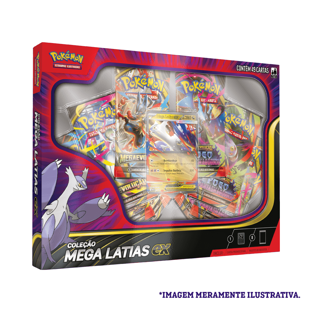 Box Pokémon Mega Latias Ex