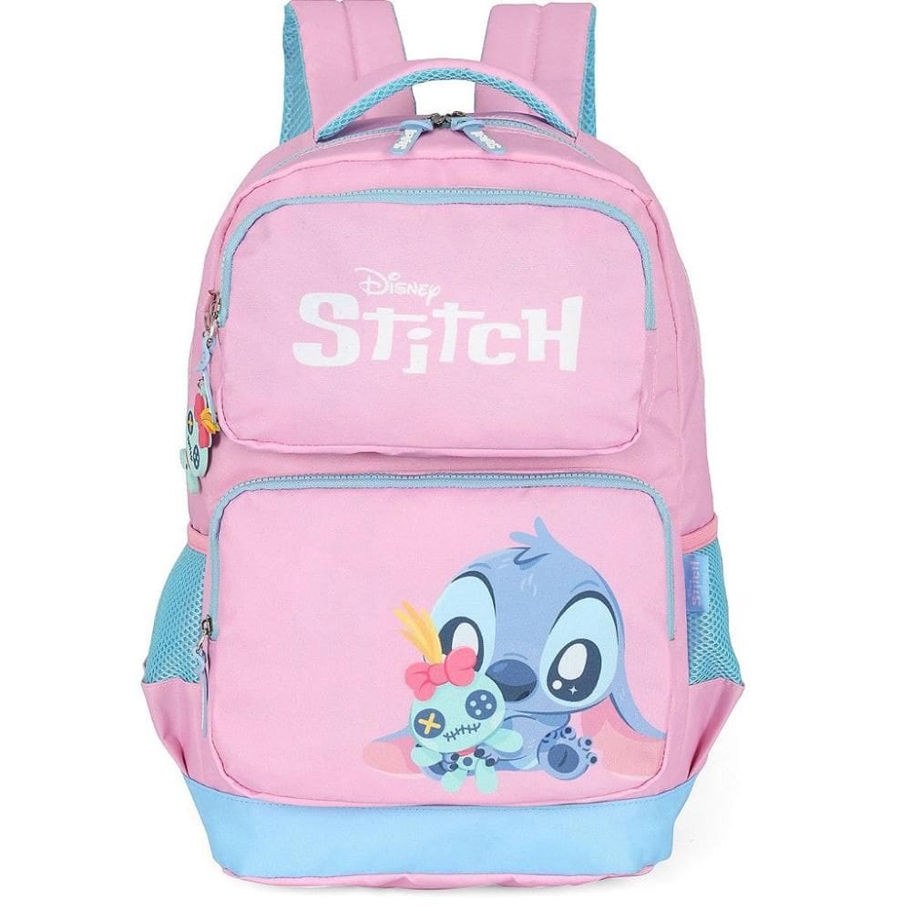Mochila de Costas Luxcel Stitch Baby Rosa