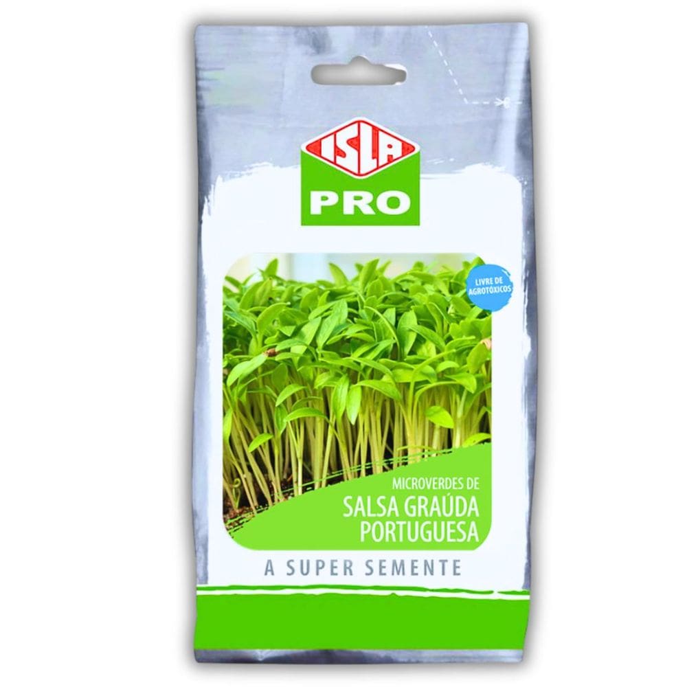 Semente Microverdes Salsa Graúda Portuguesa (100g) ISLA