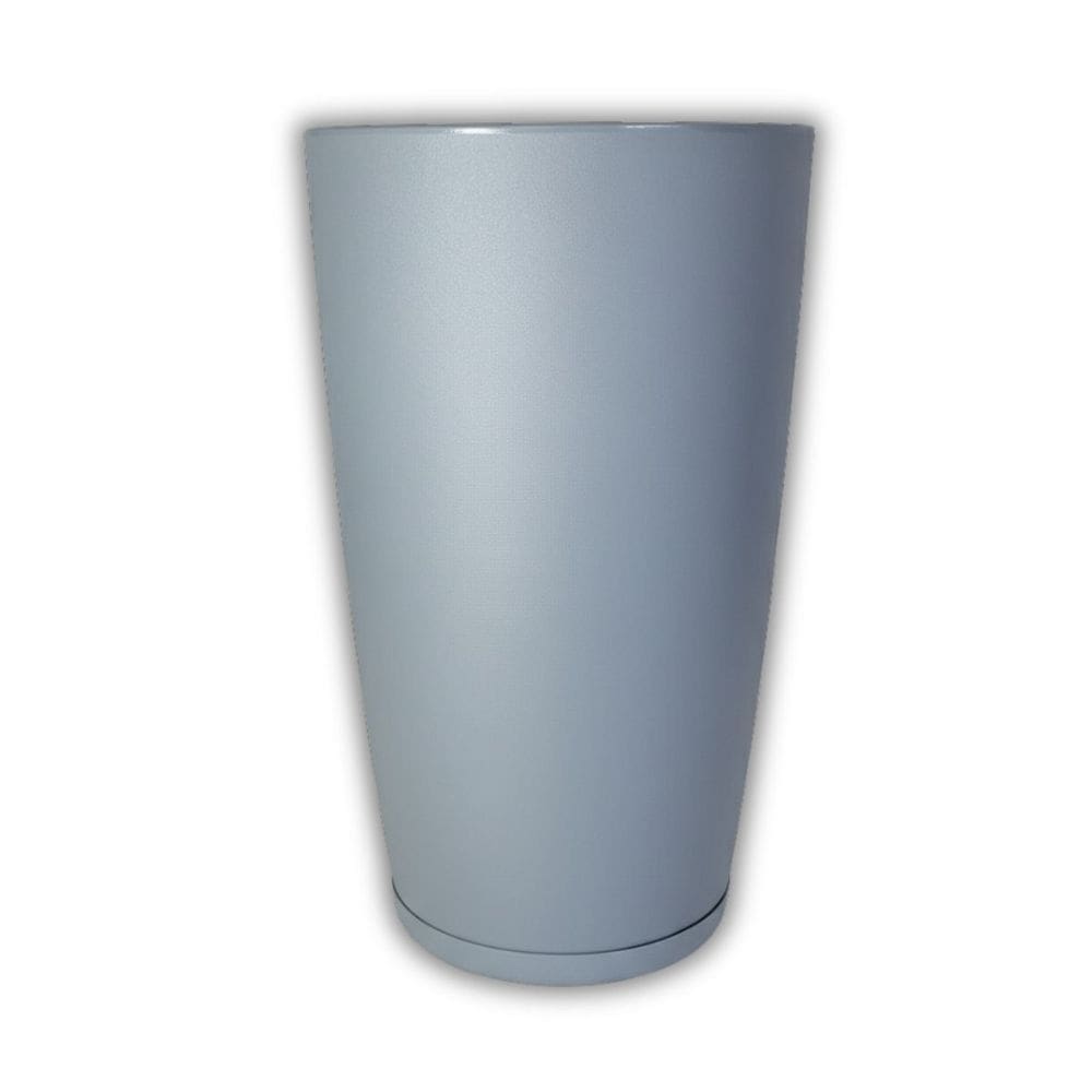 Vaso Cone Com Prato (30x45) Cor Cimento OVASO