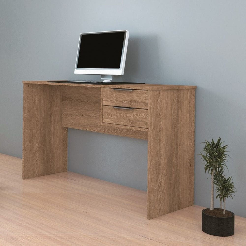 Mesa para Computador 2 Gavetas 122cm Turin Moveis Sul
