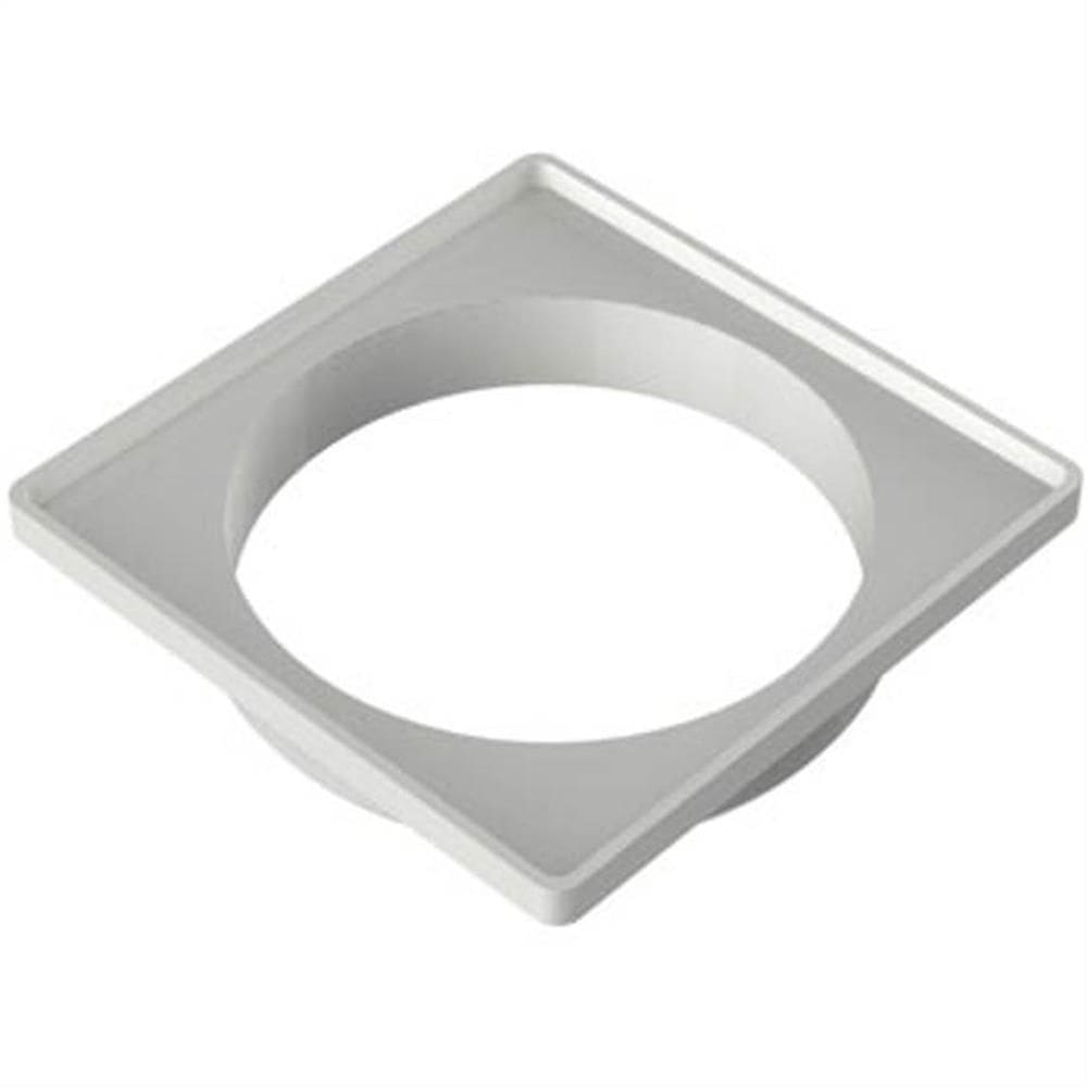 Porta Grelha Quadrada 6`` 150mm PVC Prata - 27591205 - TIGRE