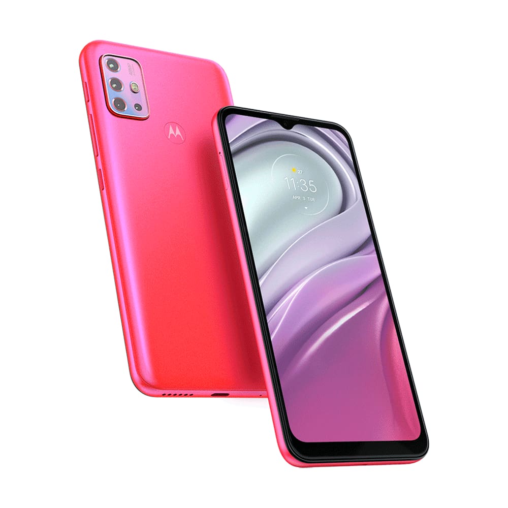 Smartphone Motorola Moto G20 128GB 4G RAM 4GB Tela 6,5” Câm.Quadrupla+Câm Selfie 13MP