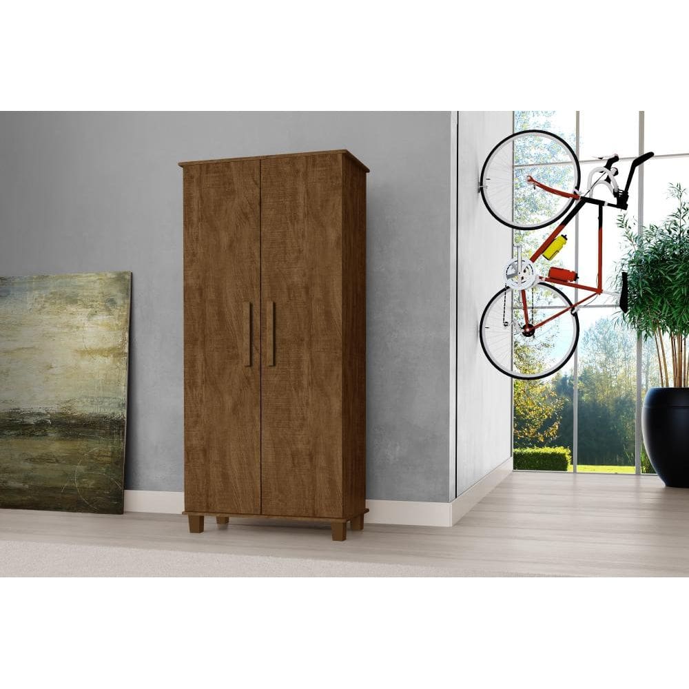 Armário Organizador 2 Portas Berlim Malbec - Luapa