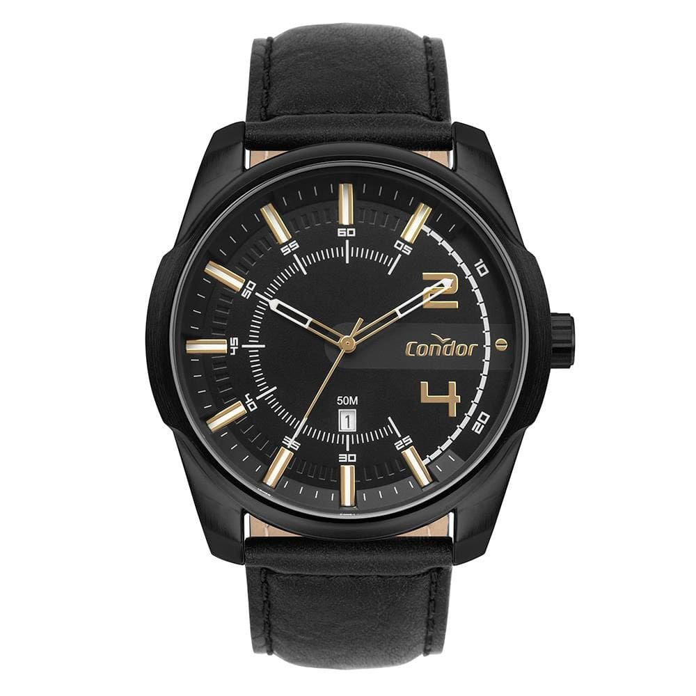 Relógio Condor Masculino Ref: Co2115ncq/5p Oversized Black