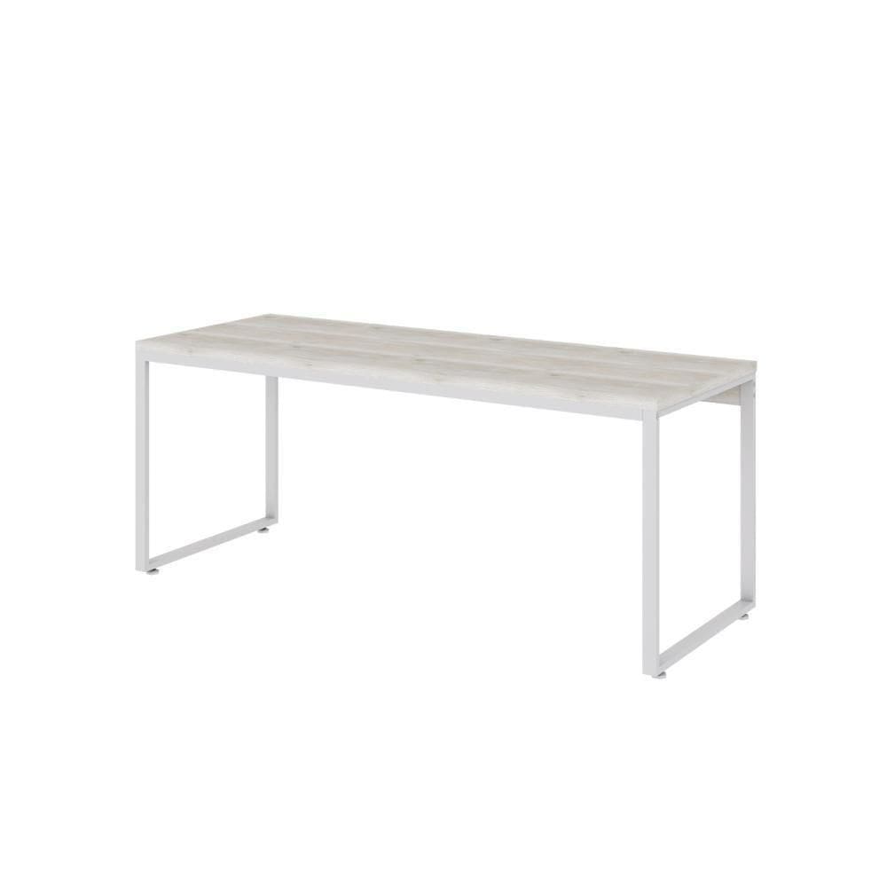 Mesa Kuadra Diretor 180x70x75cm Snow - Est. Branca Snow - Est. Branca