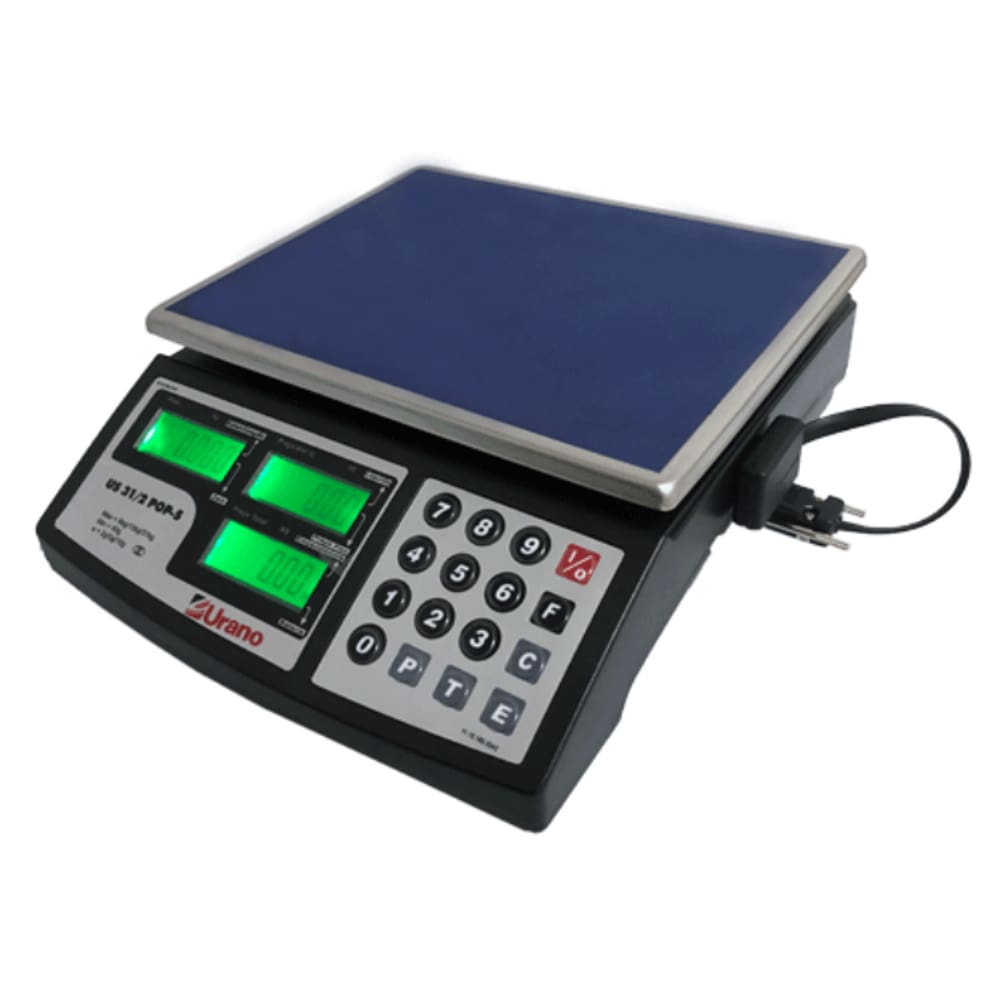 Balança Computadora Urano POP-S 31kg - Bateria e Bluetooth - INMETRO
