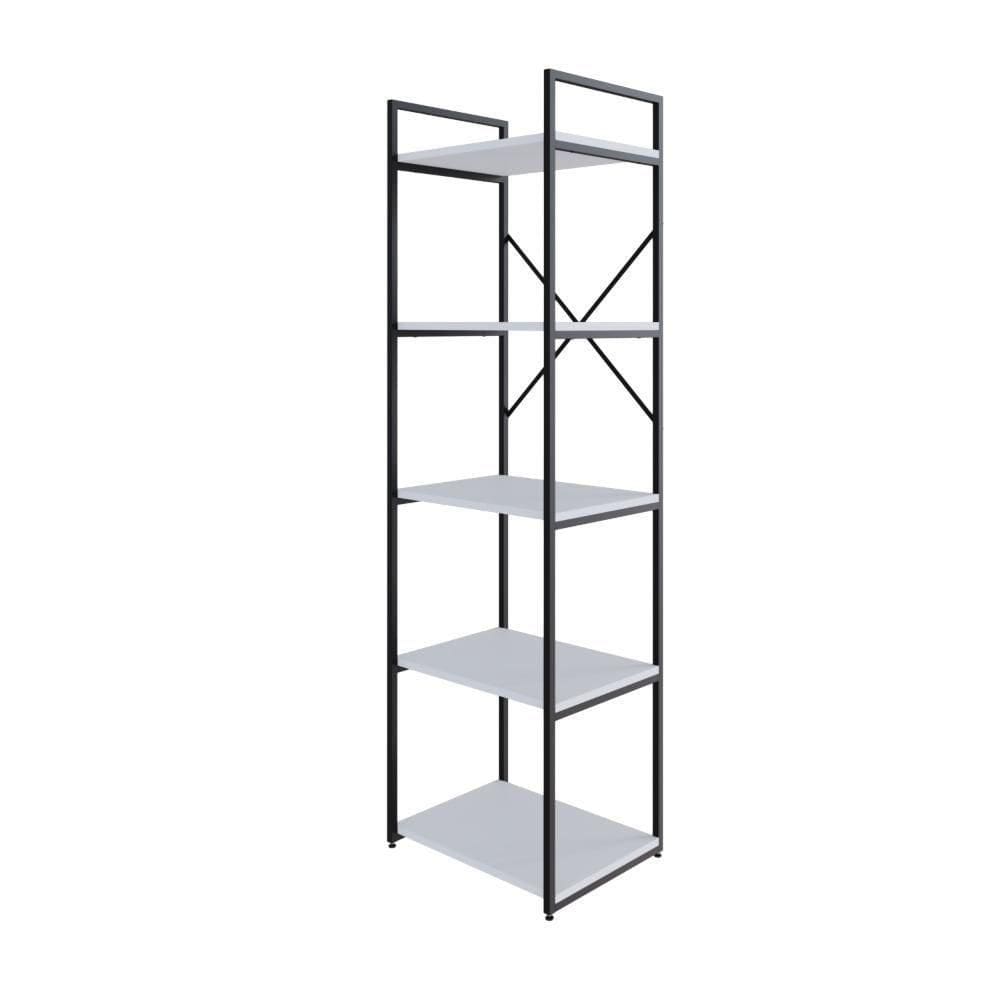 Estante Com 5 Prateleiras 152x45x33cm Yon Branco Tx/