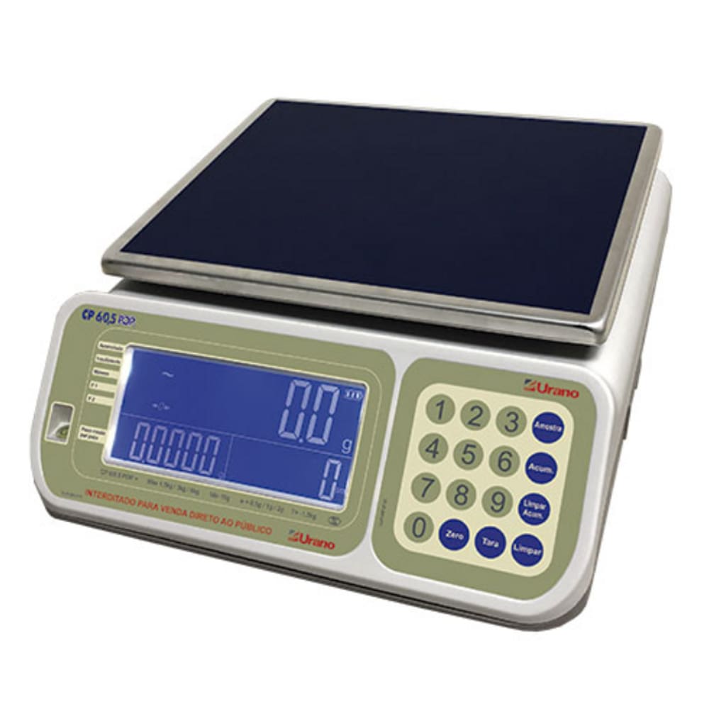 Balança Contadora de Peças Urano CP3 POP+ 3kg - Bateria - INMETRO