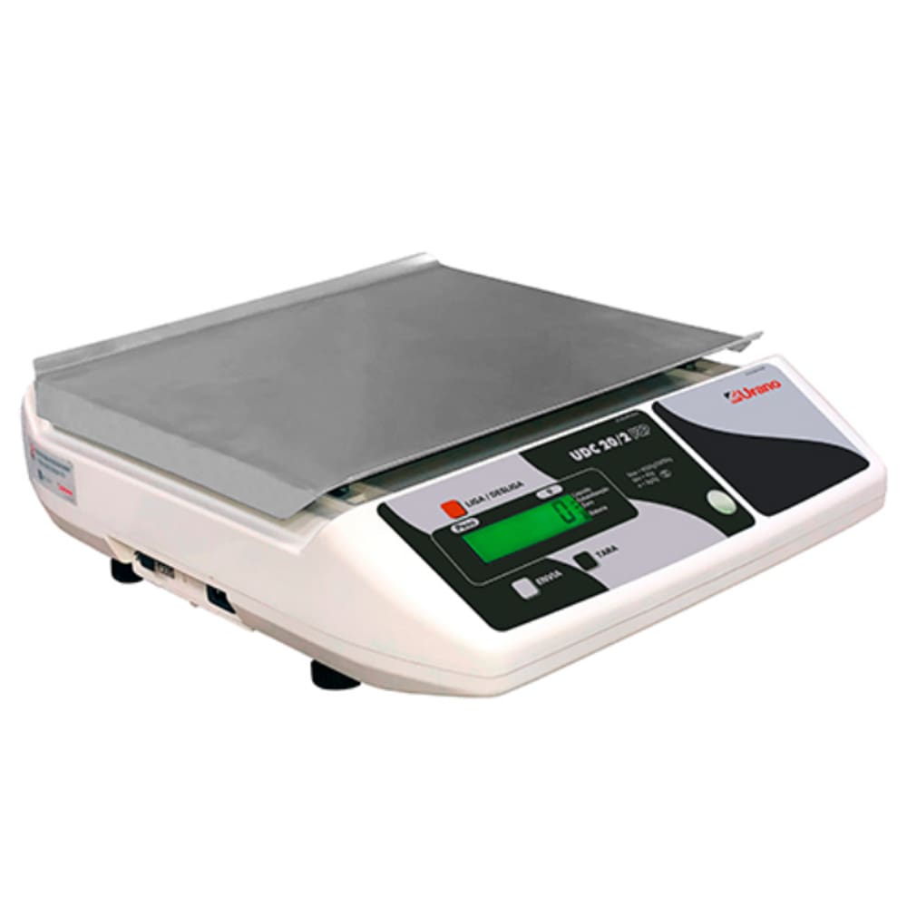 Balança Pesadora Urano UDC 5/0,5 5kg - Bateria - INMETRO