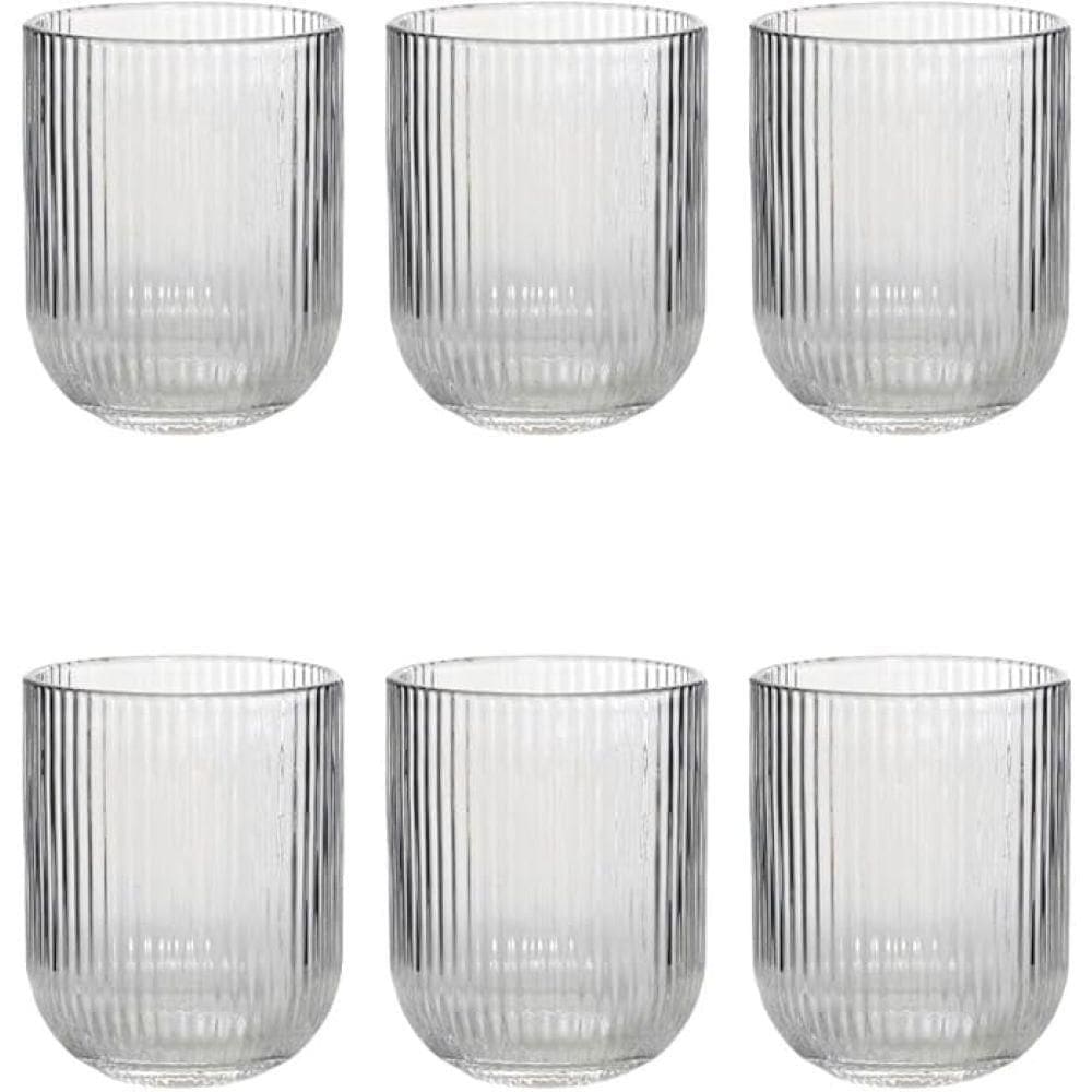 Conjunto de Copos Prisma Vidro 260 ml 6 Peças  - Wincy