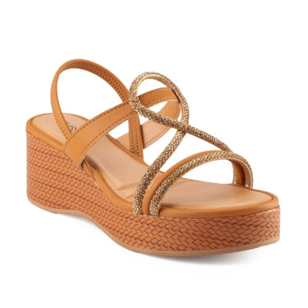 Sandália Feminina Anabela Mississipi Mf501-0003