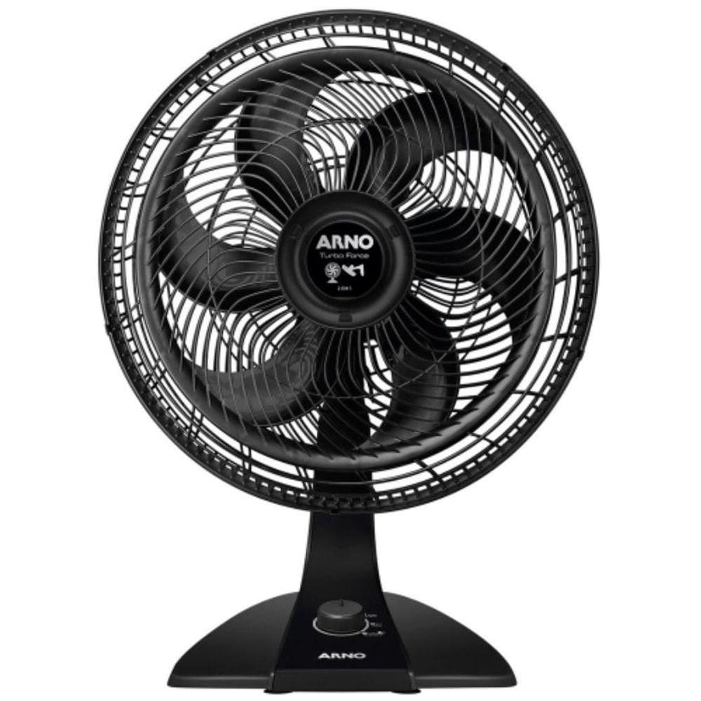 Ventilador Arno 40cm Turbo Force 2 Em 1 Vf42 - Vf42 Preto 220V