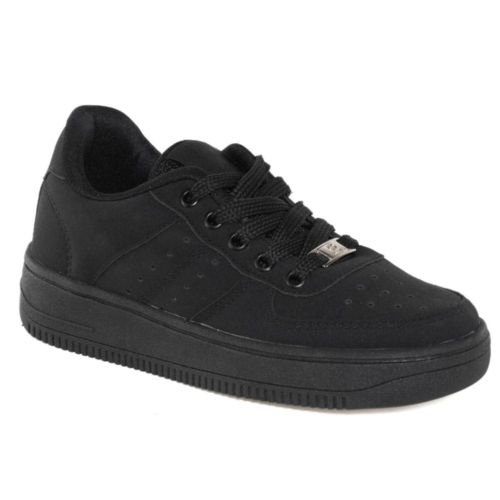 Ollie Kings Tênis Preto Masculino Confortável Estiloso