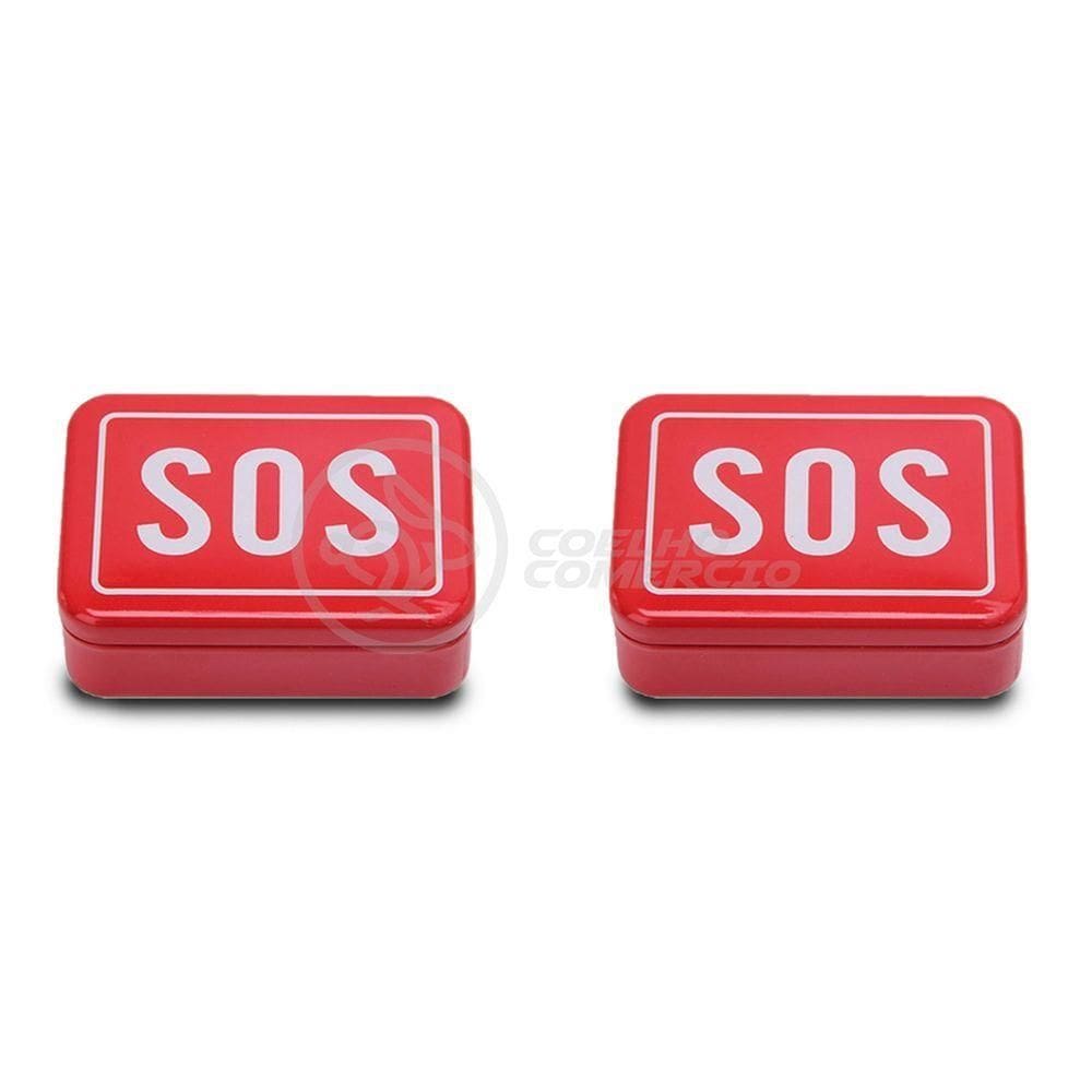 2 Kits De Sos De Emergência Para Acampar Tz-02 colorido