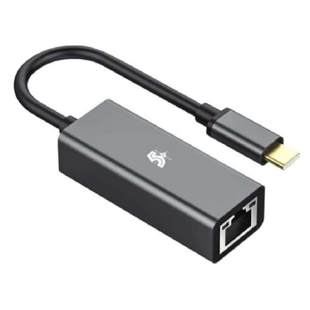 Cabo Adaptador Usb C Para Lan Atc-06 5+